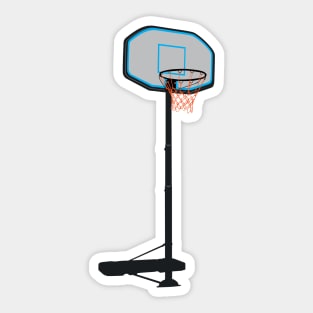 Basketball Hoop Clipart Stickers Sticker